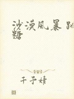 沙漠风暴 跳跳糖