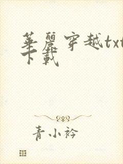 华丽穿越txt下载