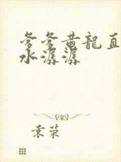 爹爹黄龙直捣溪水潺潺