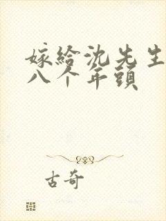 嫁给沈先生的第八个年头