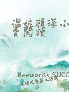 温婉顾琛小说免费阅读