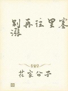 别再往里塞了好涨