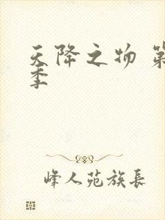 天降之物 第一季