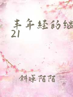 丰年经的继中文21