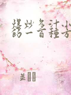 爆炒多汁小美人的一百种方法