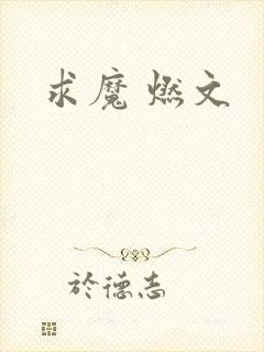求魔 燃文