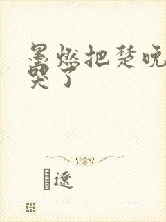 墨燃把楚晚宁C哭了