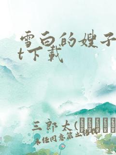雪白的嫂子txt下载