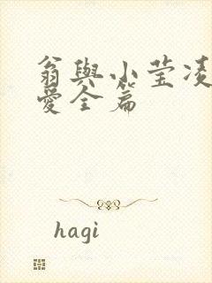 翁与小莹凌晨欢爱全篇