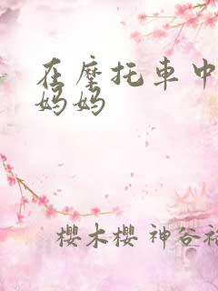 在摩托车中进入妈妈