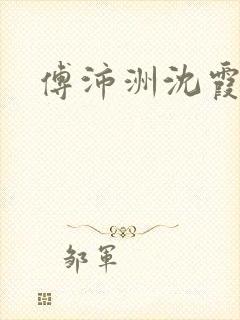 傅沛洲沈霞小说