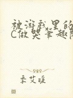 被游戏里的NPC做哭笔趣阁