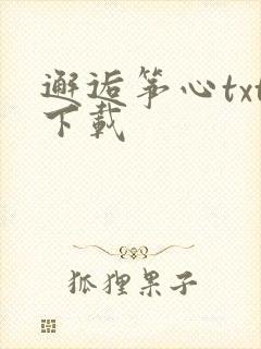 邂逅筝心txt下载