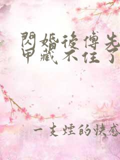 闪婚后傅先生马甲藏不住了免费阅读