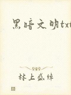 黑暗文明txt