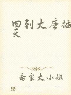 回到大唐插武则天