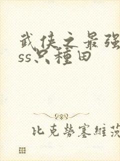 武侠之最强boss只种田