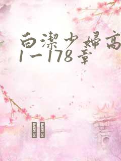 白洁少妇高义第1一178章