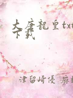 大唐龙皇txt下载