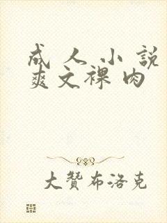 成 人 小 说爽文裸 肉