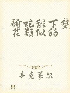 骑蛇难下双金银花类似的