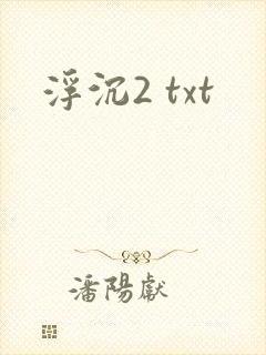 浮沉2 txt