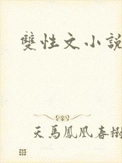 双性文小说