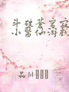 斗破苍穹寂寞的小医仙游戏世界