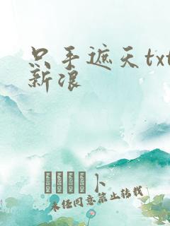 只手遮天txt新浪