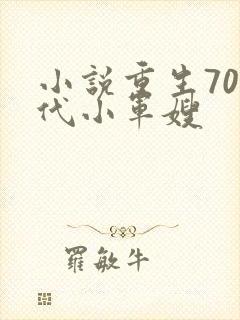 小说重生70年代小军嫂