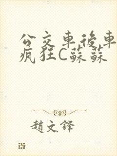 公交车后车座的疯狂C苏苏