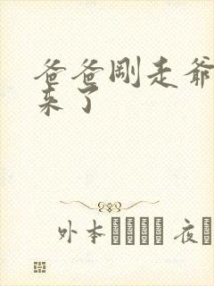 爸爸刚走爷爷就来了