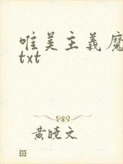 唯美主义魔法师txt