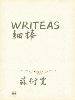 WRITEAS细棒