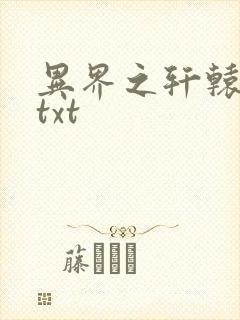 异界之轩辕剑魂txt