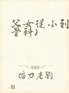 父女从小到大(骨科)