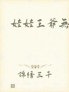 娃娃王爷无盐妃