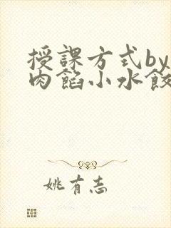 授课方式by 肉馅小水饺