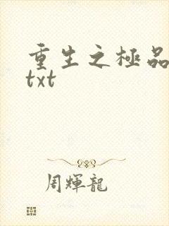 重生之极品公子txt