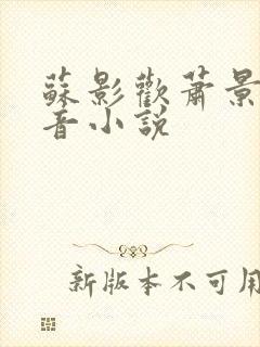 苏影欢萧景渊抖音小说