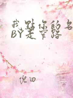 我点你的名了吗BY走窄路