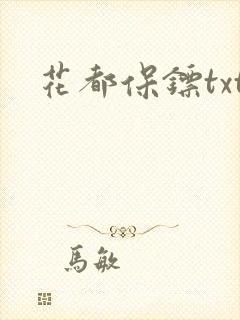 花都保镖txt