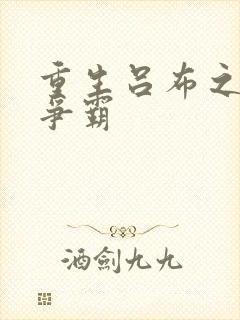 重生吕布之三国争霸