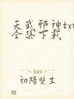 天武邪神txt全集下载