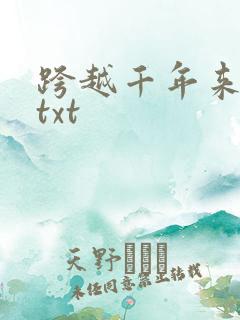 跨越千年来爱你txt