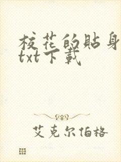 校花的贴身保镖txt下载