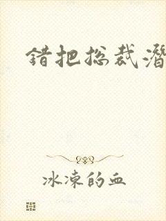 错把总裁潜规则