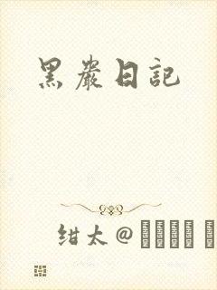 黑岩日记