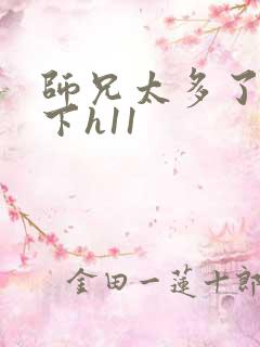 师兄太多了装不下h11