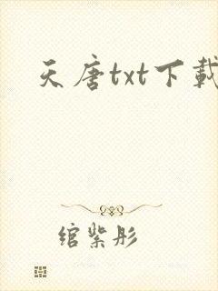 天唐txt下载